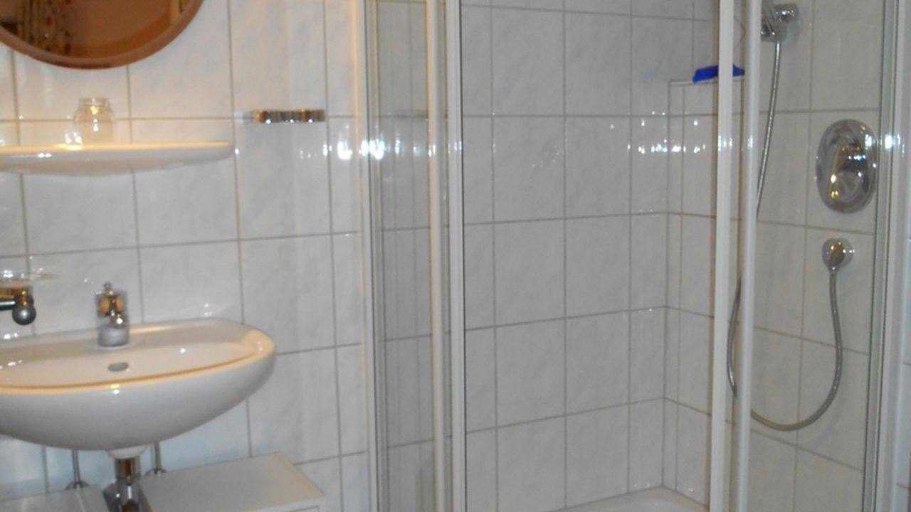 Badezimmer der Wohnung "Hörndlwand" Badezimmer der Wohnung "Hörndlwand"